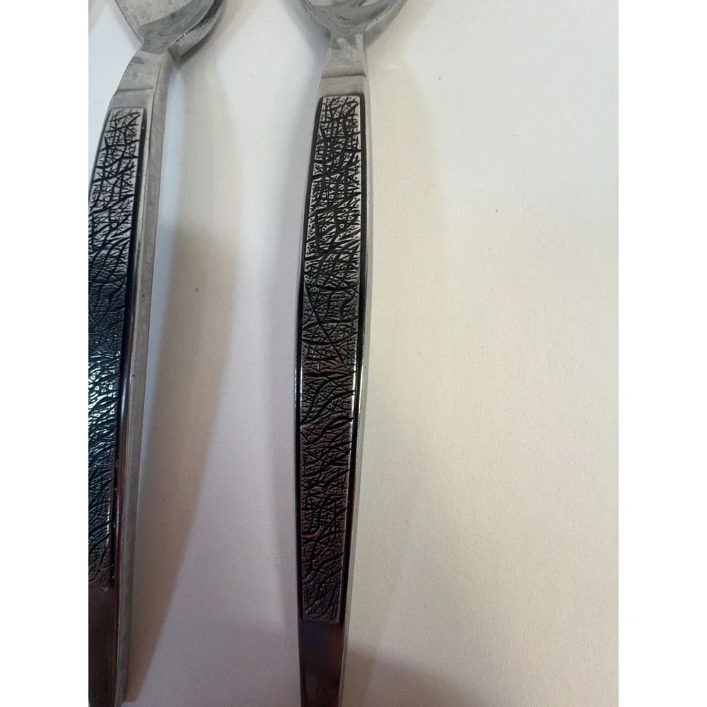 Set of 5 Arthur Salm ASF3 Dynasty Stainless Steel Sporks Japan MCM